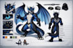 draw custom furry reference sheet fursona character oc nsfw anthro ref sheet