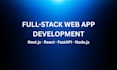 develop a full stack web app with nextjs, react and fastapi