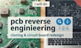 do pcb reverse engineering, cloning, and circuit board redesign