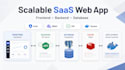 build full stack saas mvp web app with nextjs nestjs prisma postgresql