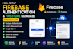 create firebase database and authentication for your app