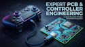 design advanced game controller pcb, ps5 embedded systems and firmware