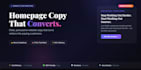 write homepage copy that turns visitors into buyers
