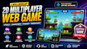 develop a 2d multiplayer html5 game using javascript and phaser