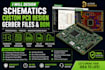 design schematics, custom pcb design, gerber files and bom