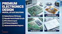 do medical device pcb layout, rf iot wearable pcb and schematic design