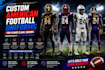 do the 3d realistic uniform mockup or custom mockup