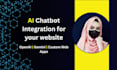 build ai chatbot for website and web app