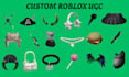 design roblox hair and wearable items