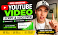 create faceless youtube automation video with script voiceover thumbnail and se0
