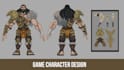 create game ready character concepts and character sheets