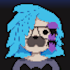 make a pixel art character headshot