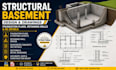 design structural basement, foundation plans, retaining walls and rc details
