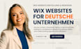 deutsche wix website erstellen oder wix website redesignen, wix buchungssystem