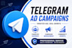 create and manage high converting telegram ad campaigns