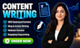 write blog posts, web content and articles for audience engagement