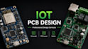 do expert iot pcb design, esp32 pcb, sensor pcb and manufacturing ready 3d pcb