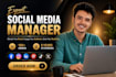be your digital marketing manager and virtual assistant