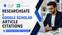 researchgate to increase google scholar backdate current citations