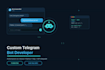 create a custom python telegram bot