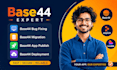 base44 expert base44 bug fixing migration base44 app publish base44 deployment