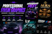 create professional fivem banners posters and promotions