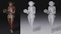do 3d game character animation 3d game model cartoon rigging unity unreal engine
