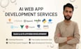 do software development web app ai agent saas as react software developer