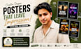 create eye catching poster designs