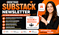 do substack promotion to 500k active substack users, substack newsletter growth