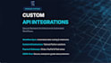 build custom API integrations to automate your business