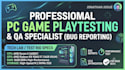 playtest and QA test your PC game on a high end system