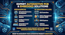 develop automotive pcb, ecu, bms, adas, can bus embedded systems