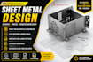 design sheet metal parts and provide flat patterns