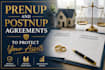 draft prenup or postnup agreements to protect your assets