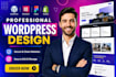 wordpress landing page design with elementor pro and divi theme builder