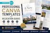 editable canva templates, workbooks and planners