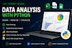 clean and analyse  data