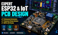 design custom esp32  arduino iot raspberry pi pico smart schematic pcb