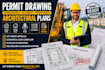 draw permit ready architectural site plans for massachusetts tennessee florida