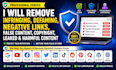 remove infringing, defaming, harassing, copyright, leaked content from internet