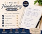 write anything with my beautiful handwriting