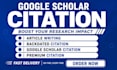increase google scholar citation, h index increasing in a top ranking journal