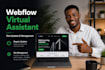be your dedicated webflow virtual assistant for your website