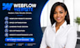 do webflow website, fix webflow, landing page, figma to webflow, website design