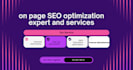 expert on page SEO and high quality content optimization