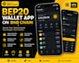 create a bep20 wallet app on bnb chain