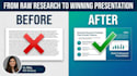 create modern, high impact research powerpoint presentation