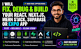 lovable developer bolt mern stack fix react app supabase debug nextjs expo dart