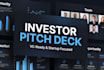 design investor ready pitch deck for startup that raises funding